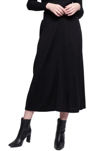 FOIL Skirts|Winter Style-A GAME SKIRT BLACK