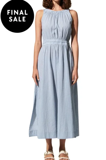 POL CLOTHING Dresses-ACACIA TANK DRESS BLUE