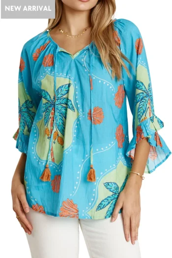 LULA LIFE Tops-ANAYA TOP LAGOON