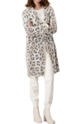 MONARI Jackets-KNIT COAT ANIMAL