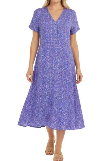 LOLLYS LAUNDRY Dresses-ANJALL MIDI DRESS PINK