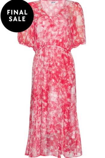 LOOBIES STORY Dresses-AREZZO MIDI DRESS WATERMELON