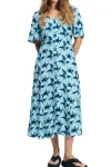 POM Dresses-ARTISAN DRESS BLUE