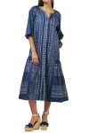 LOOBIES STORY Dresses-ASHER MIDI DRESS INDIGO