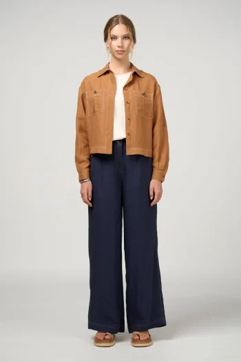 MADLY SWEETLY Pants-ASPECT PANT NAVY