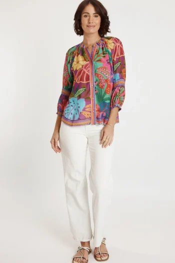 LULA SOUL Tops-AUBERGE TOP MULTI