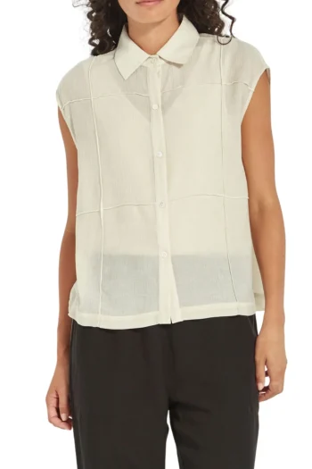 VERGE Shirts-AUBREY SHIRT BONE