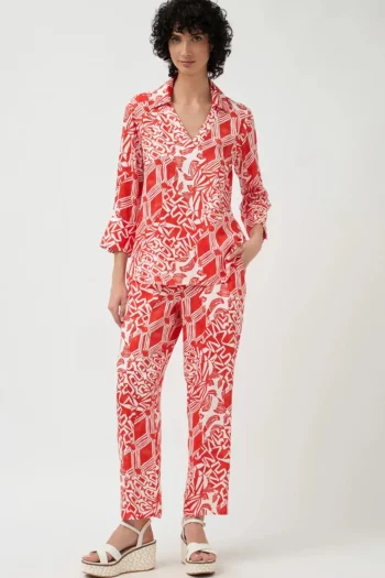 BARILOCHE Shirts-BAHIA SHIRT RED