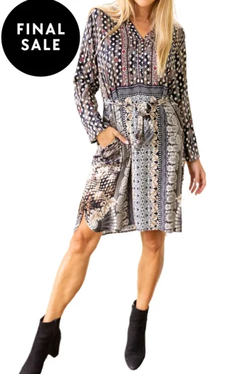 CIENNA Dresses-BAILIE DRESS PRINT