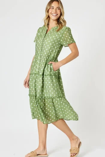 GORDON SMITH Dresses|Weekend Edit-SPOT DRESS BASIL