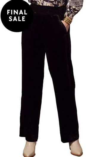 LOOBIES STORY Pants-BEATRIX PANT BLACK