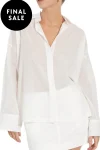 SARA FOX Shirts-BELEN SHIRT OFF-WHITE