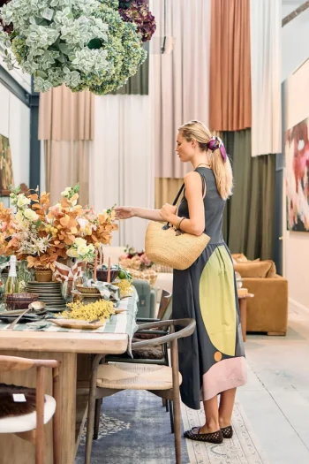 POL CLOTHING Dresses-BELLE TANK DRESS PRINT