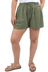 ELM Shorts-BLISS WASHED SHORT CLOVER