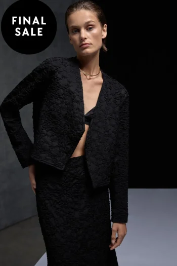 MELA PURDIE Jackets-BOLERO BLACK