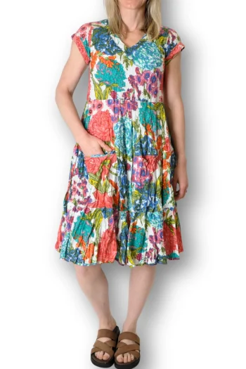 DRESS ADDICT Dresses-CAP SLV MIDI DRESS