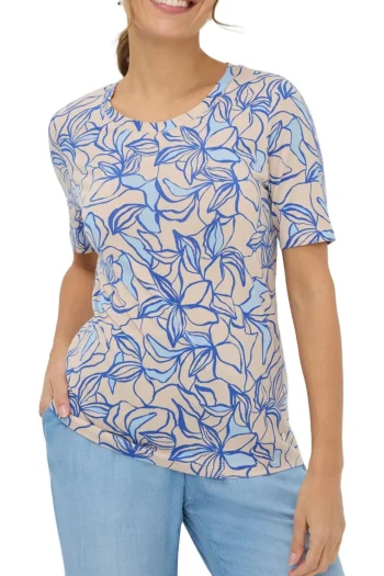 BRAX T Shirts|Weekend Edit-CARINA JERSEY TEE