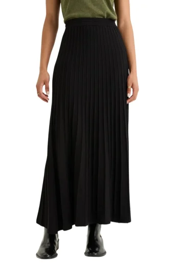 YARRA TRAIL Skirts|Winter Style-CEDAR SKIRT BLACK