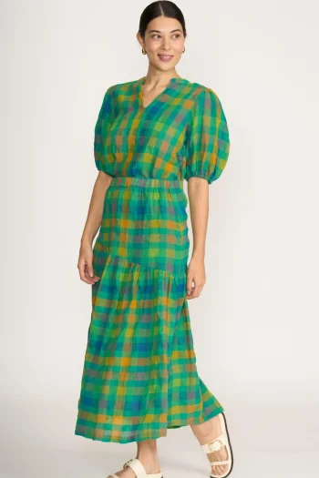 FOIL Tops-CHECKMATE TOP GREEN