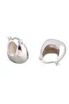 SUSAN ROSE Jewellery-CHUNKY HUGGY SILVER