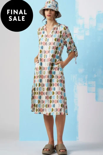 MADLY SWEETLY Dresses-CIRCLE BACK DRESS MULTI