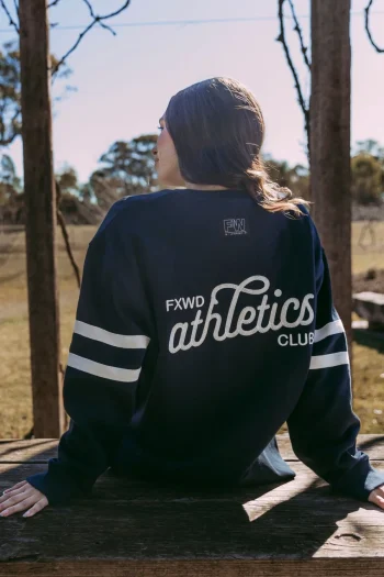 FOXWOOD Tracksuits|Track Tops-CLUB CREW NAVY