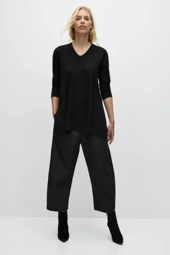 MELA PURDIE Pants|Winter Style-CONE PANT BLACK