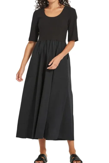 VERGE Dresses-CONTESSA DRESS BLACK