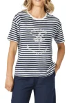 GORDON SMITH T Shirts|Weekend Edit-COTE D AZUR STRIPE TEE