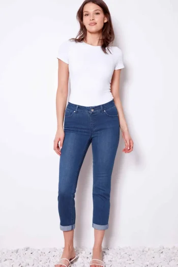 UP Pants-CROP DENIM JEAN