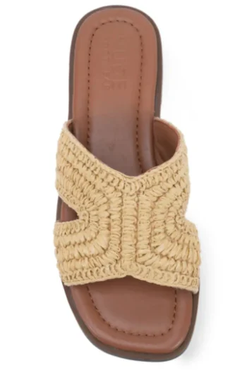 NUDE FOOTWEAR Shoes|Gift Guide-DARCY WOVEN SANDAL NATURAL