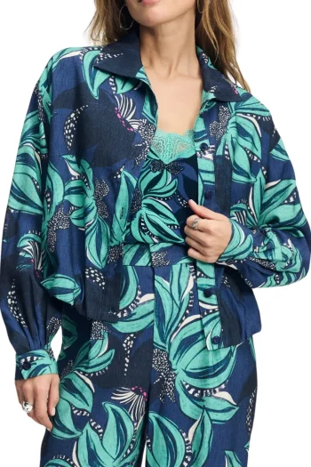 POM Blouses-DELICACY BLOUSE GREEN