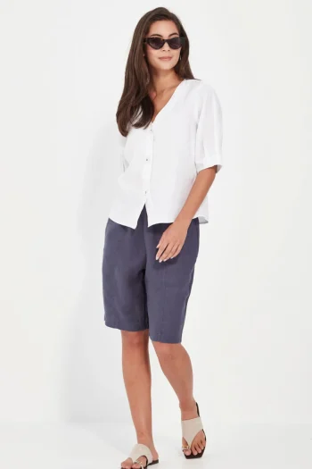 VERGE Shorts|Weekend Edit-DELTA SHORT DENIM