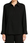 MELA PURDIE Shirts-DENIER PEAK SHIRT BLACK