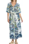 LULA LIFE Dresses-DITA SHIRTDRESS OCEAN