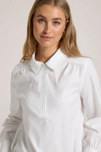 YARRA TRAIL Tops|Winter Style-EARTHLY TOP WHITE