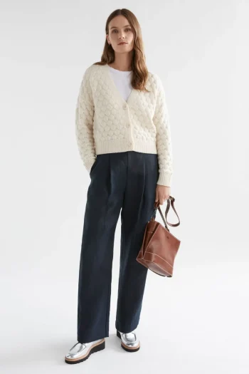 ELK Cardigans|Winter Style-EMMER CARDIGAN OATMEAL