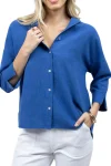 HUMIDITY Shirts-EMPIRE SHIRT ROYAL-BLUE