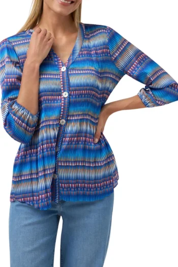 BARILOCHE Shirts-ENCANTO SHIRT ROYAL-BLUE