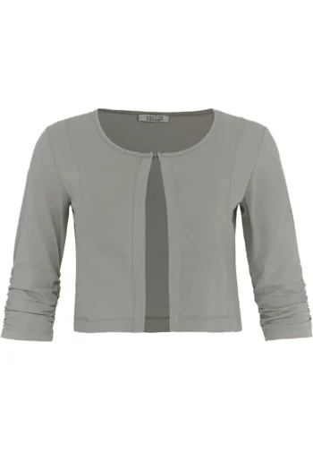 DOLCEZZA Cardigans-ESSENTIAL CARDI SILVER