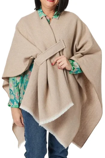 GORDON SMITH Scarves|Cardigans-ESSENTIAL WRAP NATURAL