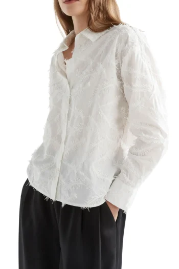 ELK Shirts|Winter Style-ETRA SHIRT WHITE