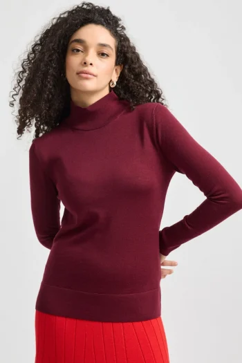 TOORALLIE Jumpers-FINE MERINO FUNNEL