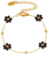 SUSAN ROSE Jewellery|Gift Guide-FLOWER BRACELET BLACK