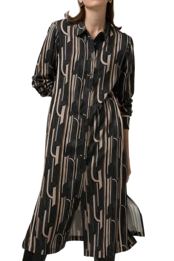 MADLY SWEETLY Dresses|Winter Style-FREEFALL DRESS BLACK