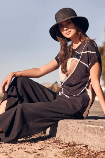 VERGE Tops-GENESIS TOP PRINT