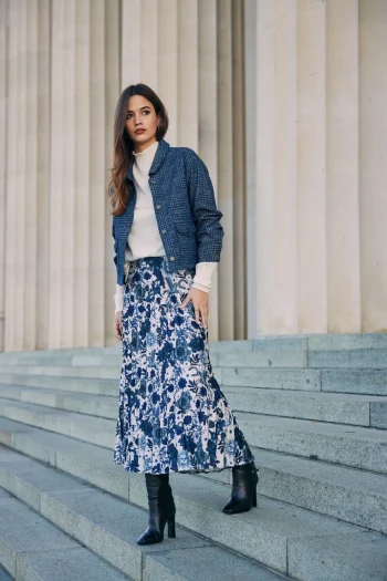 LOOBIES STORY Skirts|Winter Style-GREENWICH SKIRT STONE