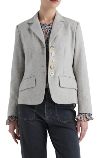 LANIA Jackets-GROVE JACKET PEARL