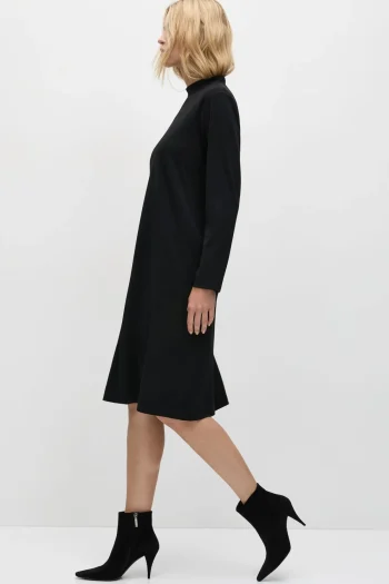 MELA PURDIE Dresses|Winter Style-HALO DRESS BLACK