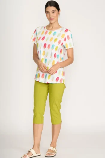 FOIL T Shirts-HERE COMES SUMMER TEE